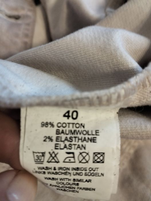 Kurtka jeansowa pudrowy róż 40