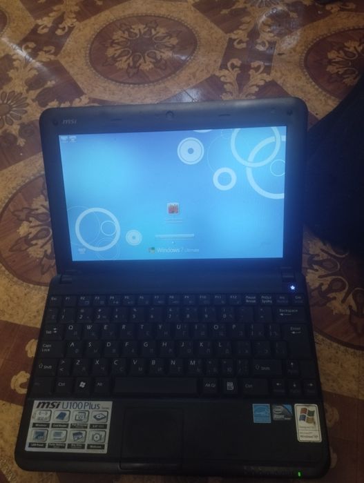 Продам нетбук msi u100