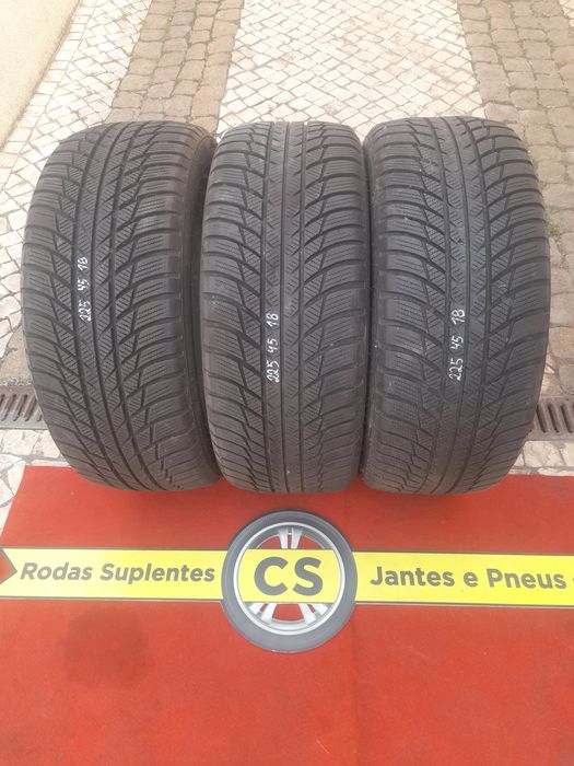 Pneus 225/45R18  Bridgestone  e GoodYear  M+S  RNF