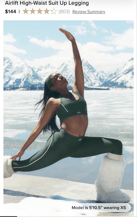 Alo yoga new оригинал комплект лосины и топ