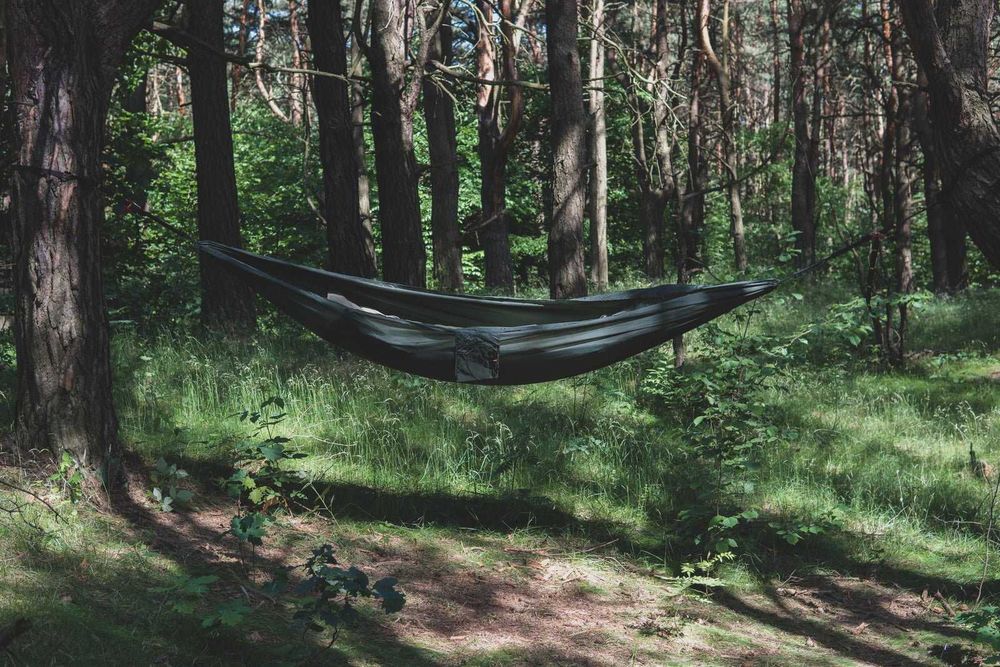 Hamak Turystyczny TigerWood Ważka V2 Zielony