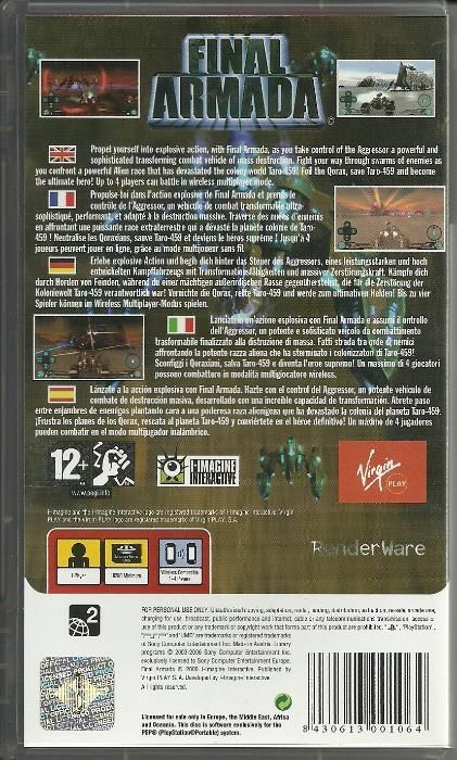 Jogo PSP - Final Armada