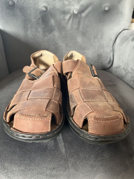 Buty sandały nowe zamsz 45