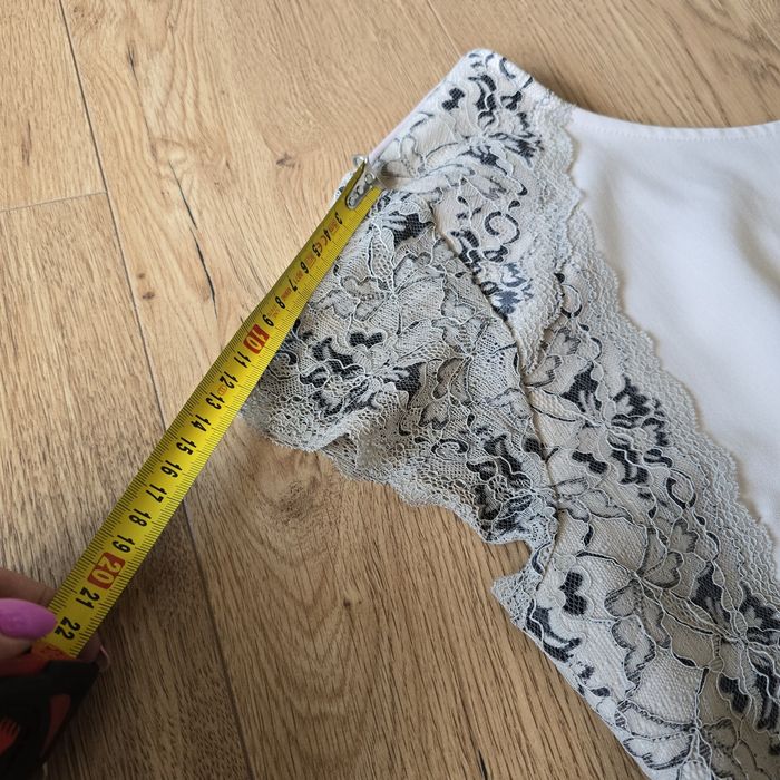 Sukienka 46 krótki rękaw plus size wieczorowa