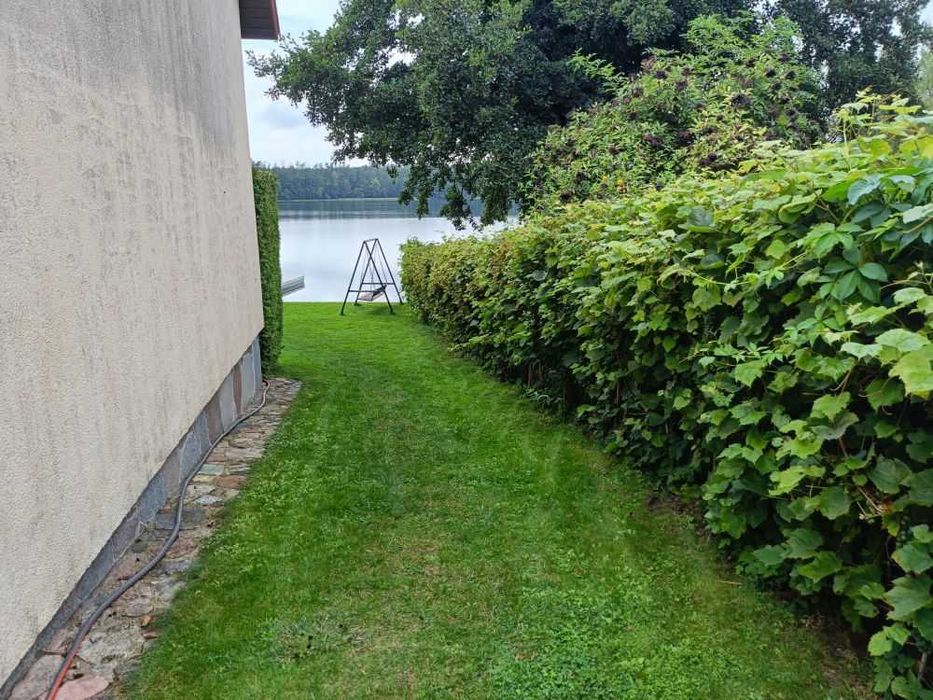 Domek nad samym jeziorem, Mazury..
