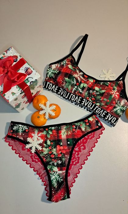Жіноча білизна, подарунок, жіночий комплект.