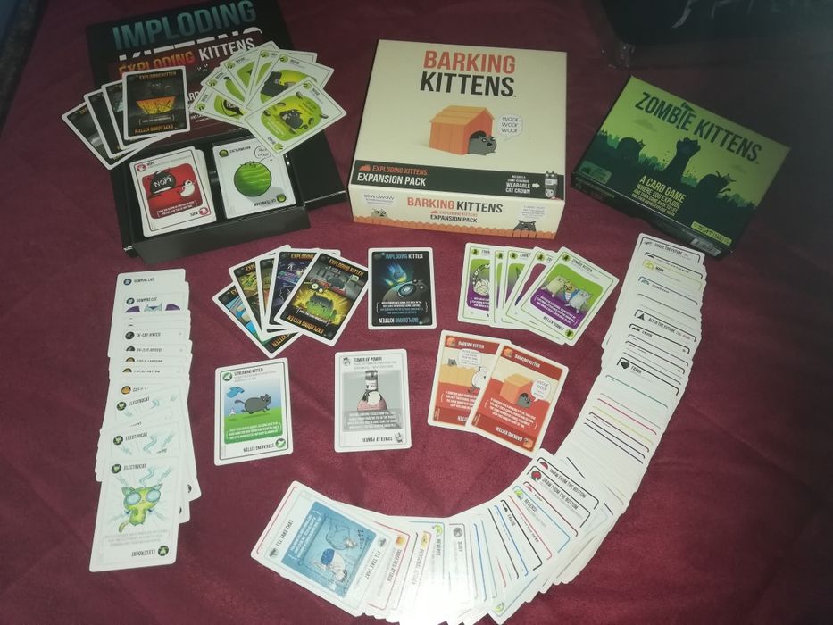 Exploding Kittens + Expansões
