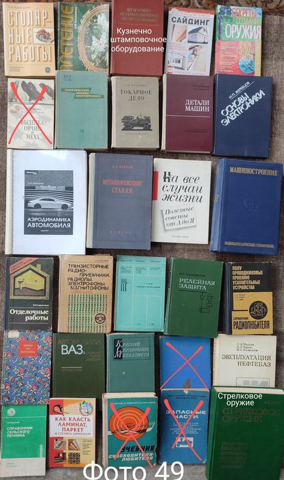 9. Комплект Технічна література, авто, мото, авіація