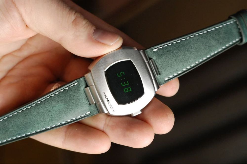 Шкіряний ремінець для годинника Hamilton PSR