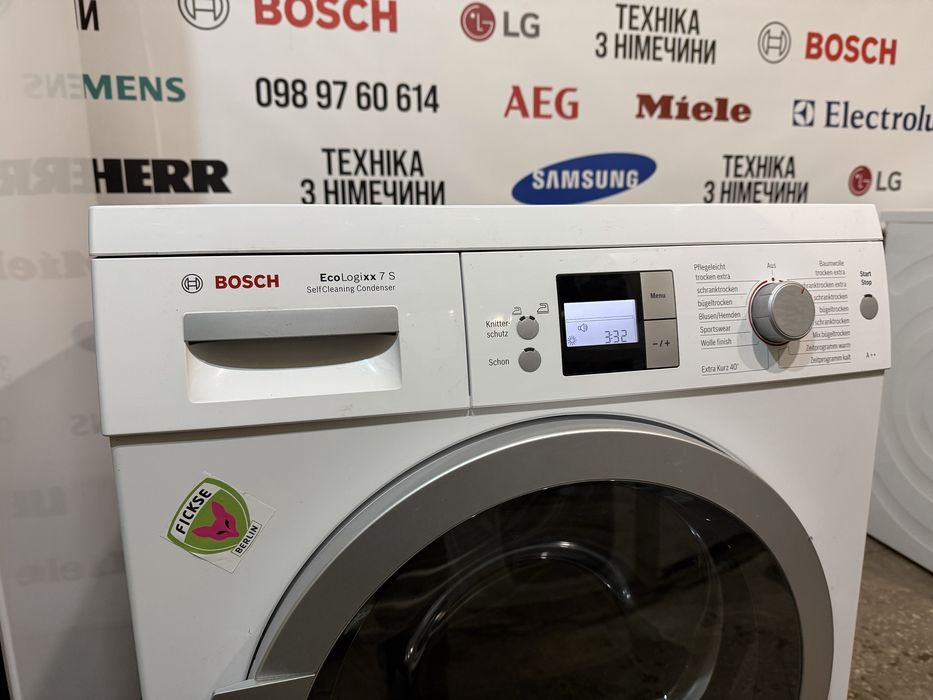 Сушильна машина Bosch WTW86564 з Німеччини