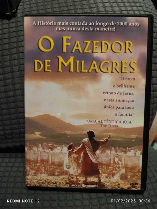 DVD - O Fazedor de Milagres - Derek W. Hayes