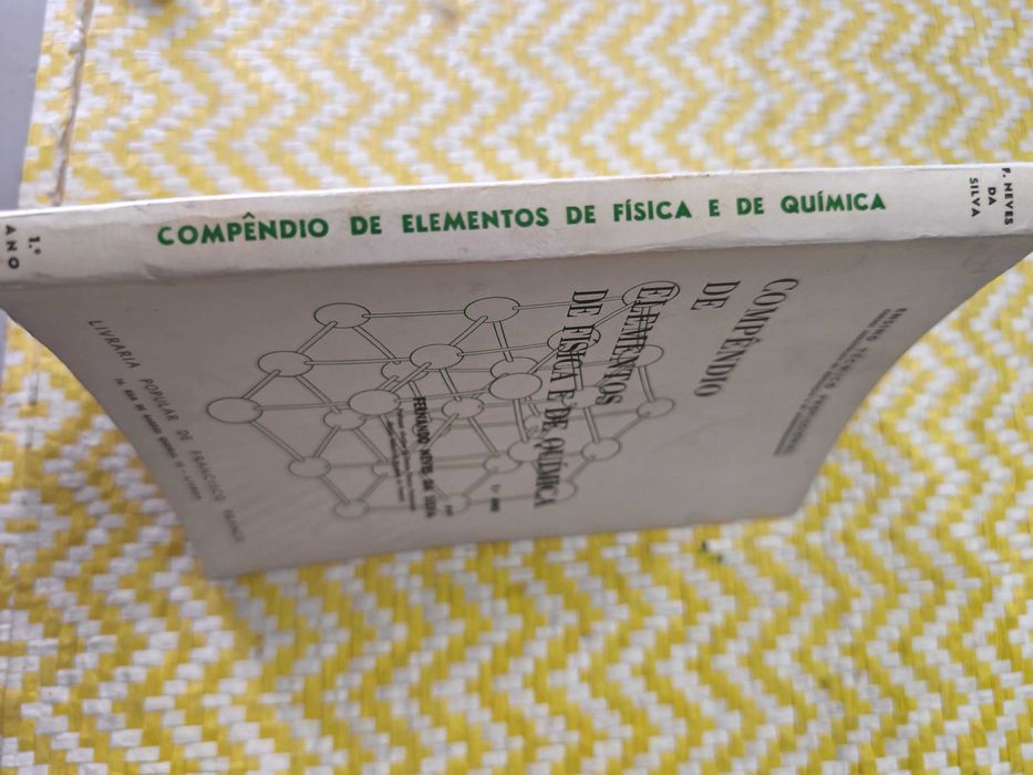 Compêndio de Elementos de física e de química- 
Fernando N. da Silva