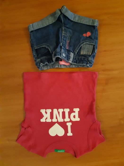 Roupa de bebé menina de 9 a 12 meses (15 peças)