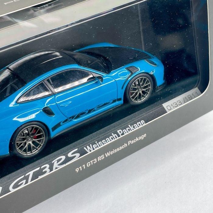 1:43 Minichamps GT3RS Edição Limitada Exclusiva Concessionária Porsche
