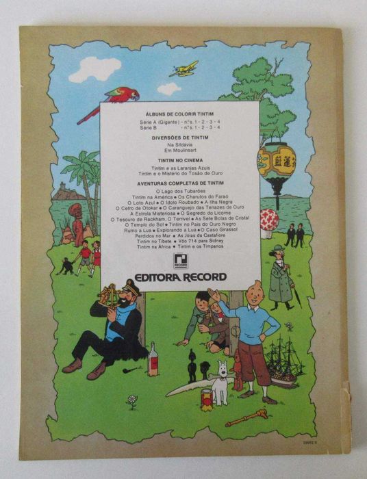 TINTIM - As Joias Da Castafiore (Capa Mole / Editora Record)