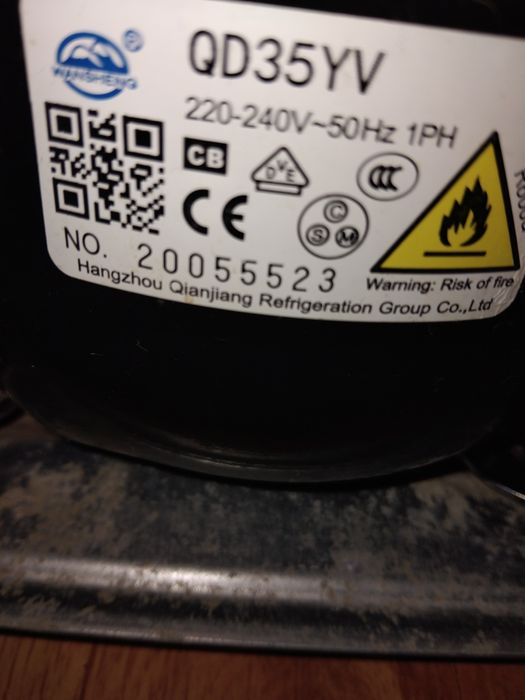 Agregat sprężarka od lodówki