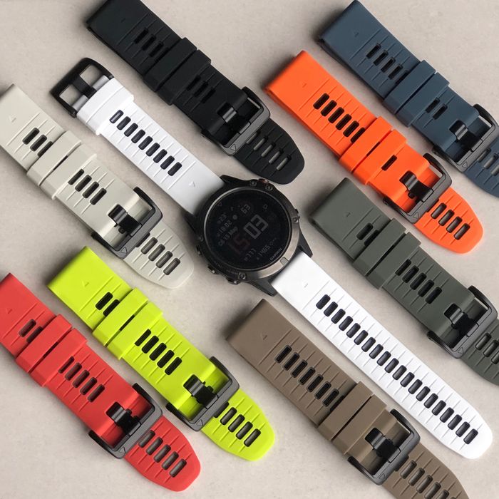 Силіконовий ремінець на годинник Garmin QuickFit 22 26 браслет ремешок