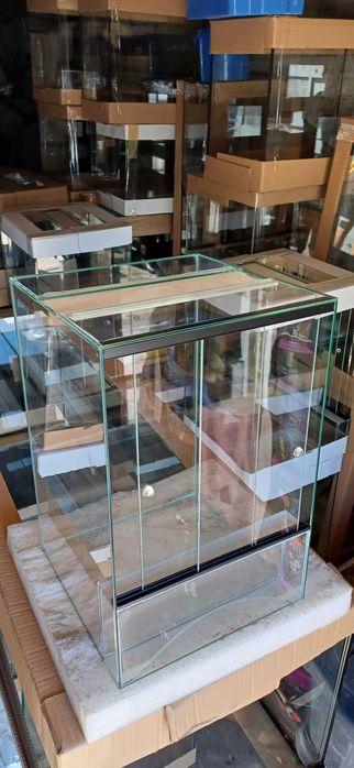 Terrarium 30x30x45h - szklo 4mm NOWE