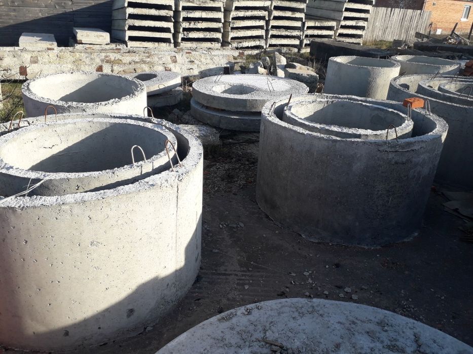 Кільця бетонні на скептики та колодязі