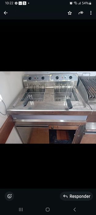 , fritadeira, industrial