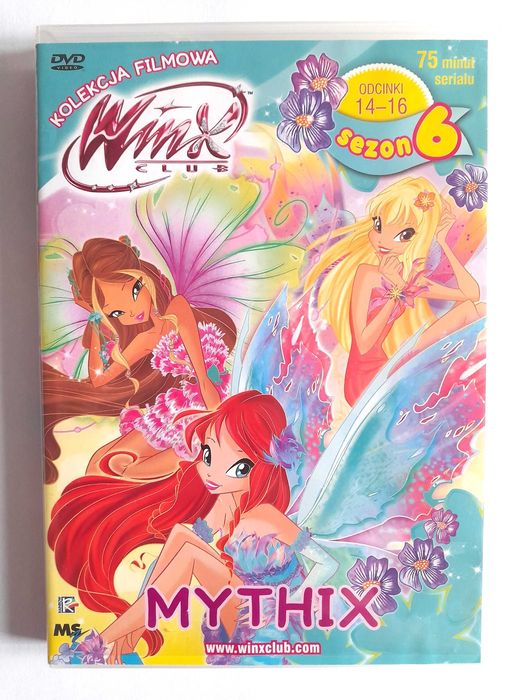 WINX Club MYTHIX płyta DVD Sezon 6, cz. 5, odc. 14-16