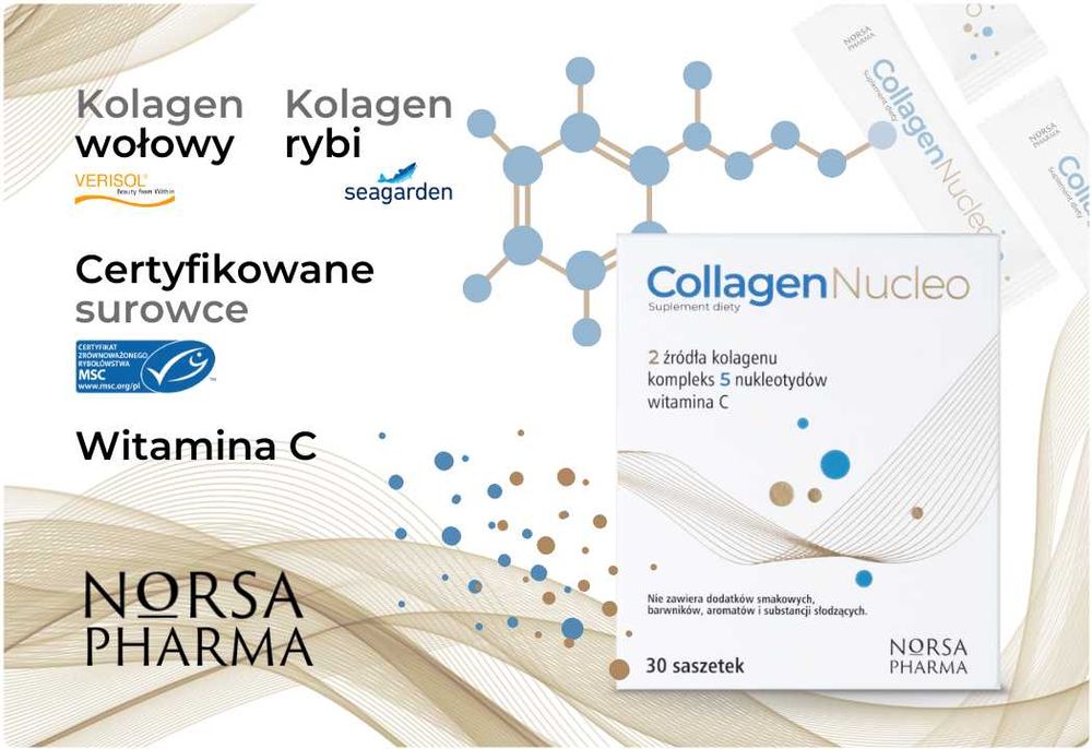 Collagen Nucleo Kolagen Hydrolizowany 30 saszetek