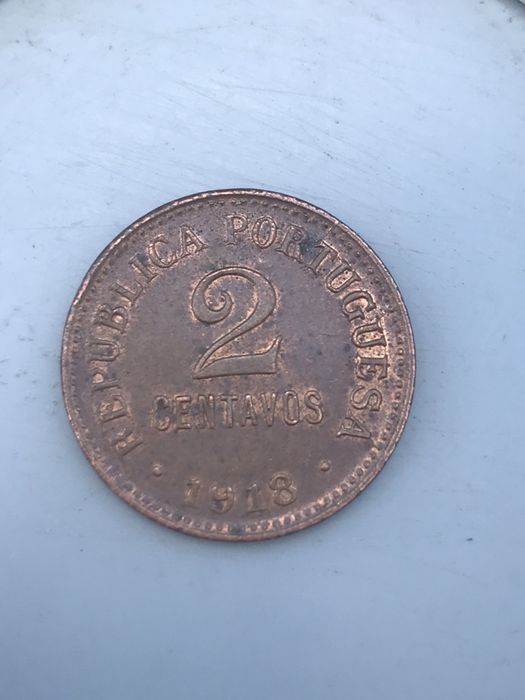 Moedas antigas de vários anos