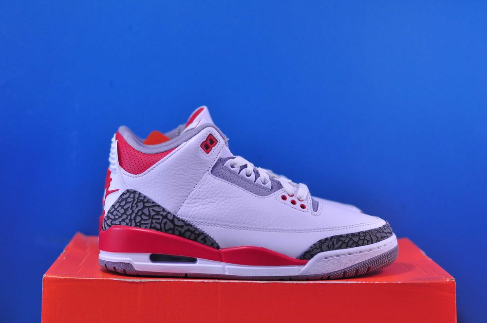 Кросівки New Balance 990 V6 Grey Jordan 3 Retro Fire Red оригінал