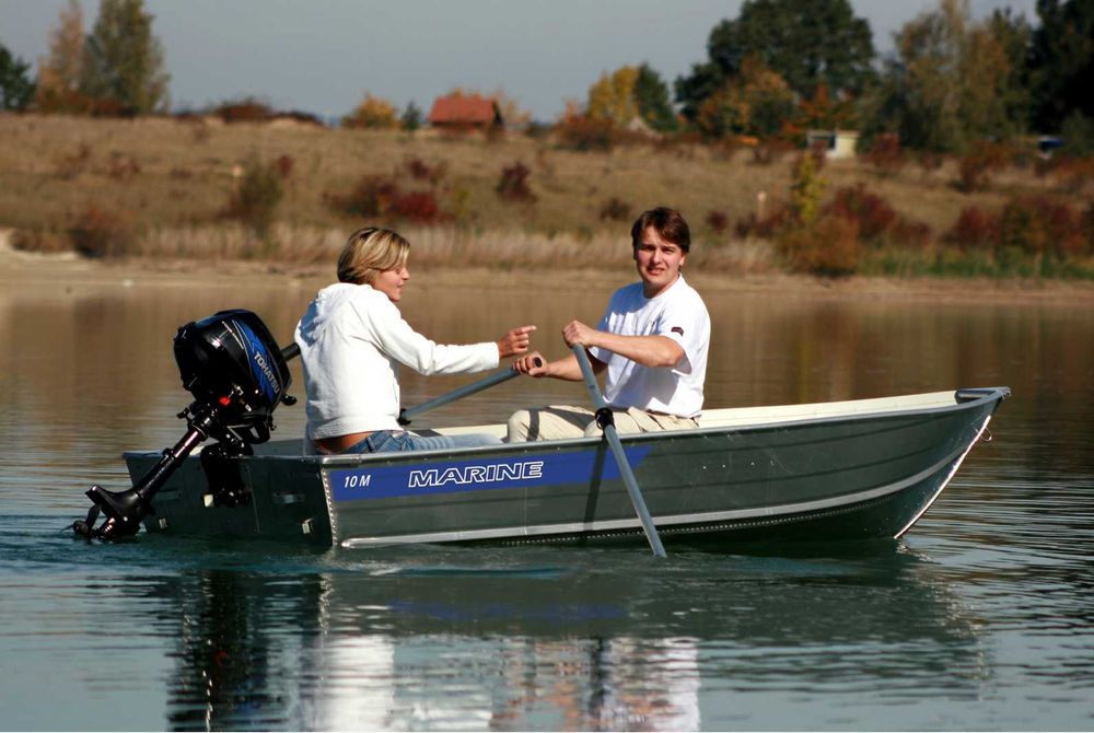 Łódź Wiosłowa Motorowa Aluminiowa Marine 10M I 3,08 x 1,34 m I 41 KG