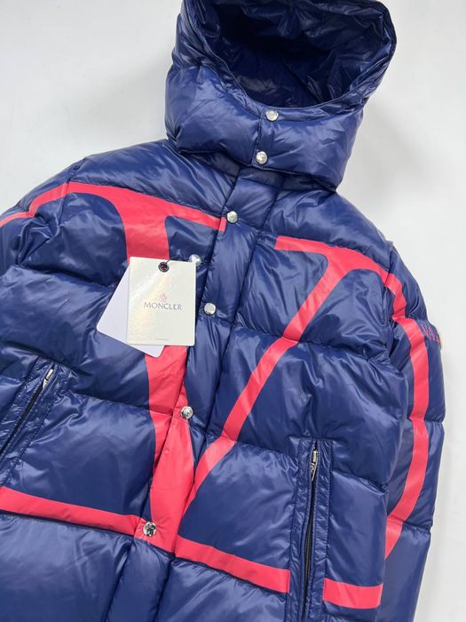 Куртка пуховик Moncler x Valentino пухан монклер моклер валентино валентіно