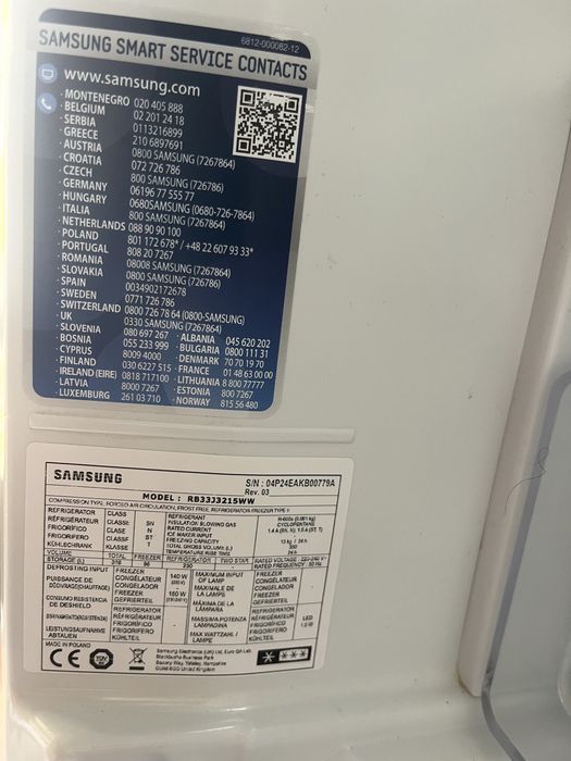 Geladeira Samsung No Frost 328L – Excelente Estado