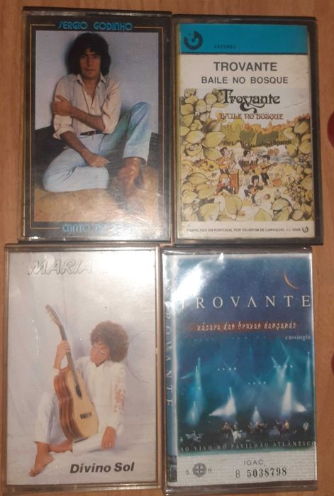Lote de cassetes.Musica Portuguesa e Brasil