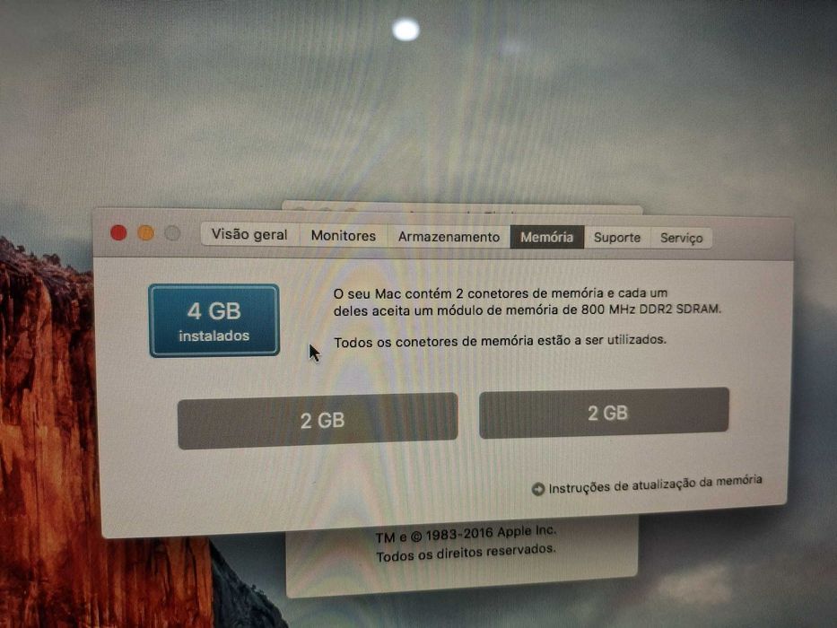 Computador Apple iMac 24" como novo