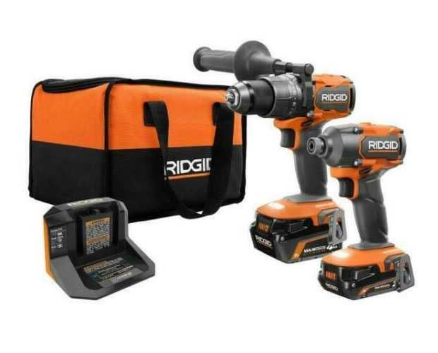 Набор бесщеточных шуруповертов 2+4 Ач GEN5X 18В Li Ridgid/AEG R9208