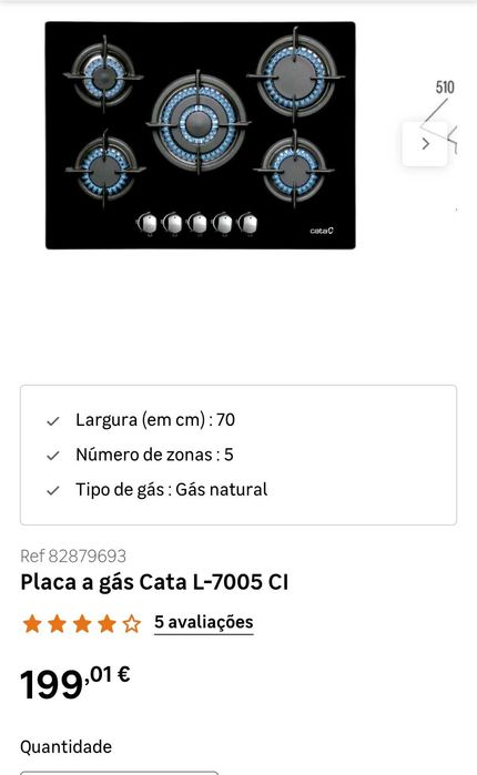 Placa Fogão, bom estado.