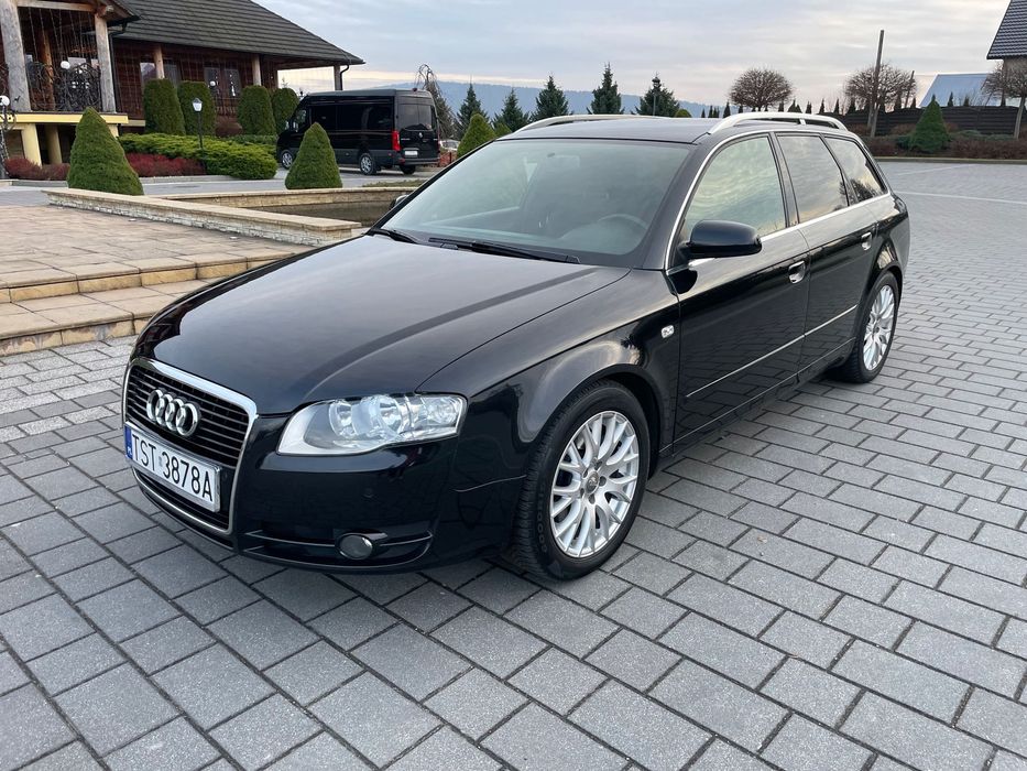 Audi A4 Avant 2.0tdi 170PS S-LINE_nowy rozrząd_z Niemiec_zarejestrowany_zadbany_navi