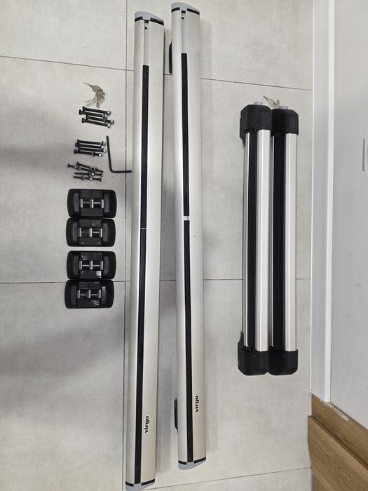 Bagażnik dachowy, uchwyt na snowboard -narty