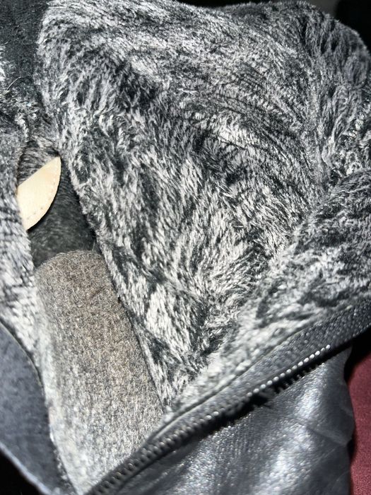 Ботфорты кожа