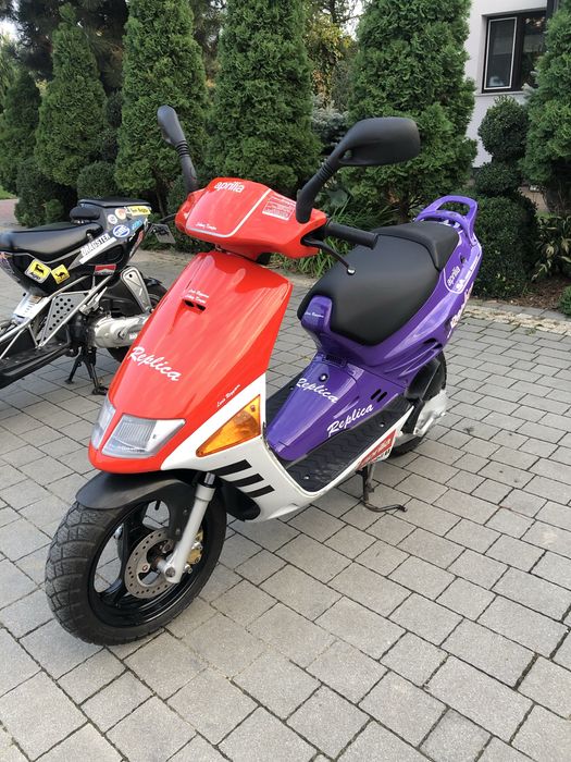 Aprilia SR Replica AC Loris Reggiani 1993rok( aerox, runner, yamaha)