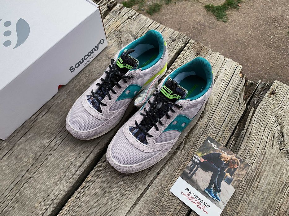 Мужские кроссовки Saucony Jazz 81 70641-2s Cream Green РАСПРОДАЖА