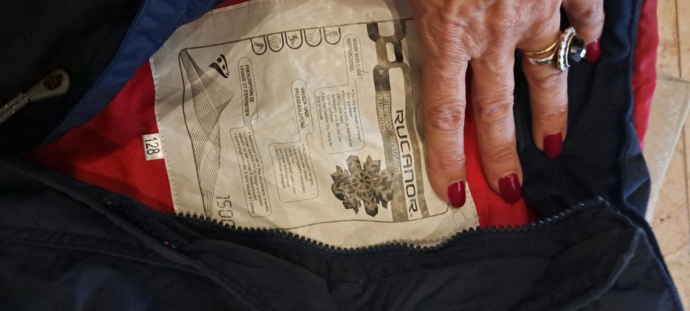Roupa de ski para criança 8/10 anos