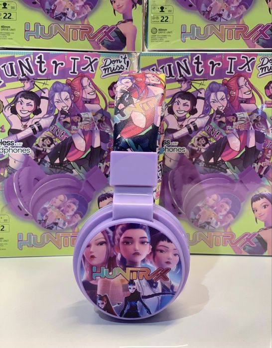 Auscultadores K-POP Huntrix - Novo e Selado (Envio grátis)