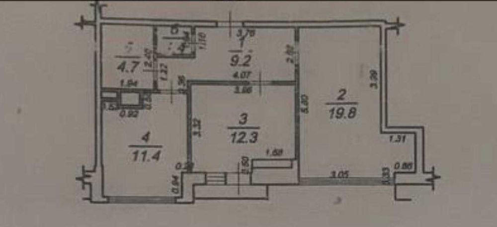 2-комнатная квартира по адресу Французский бул. (площадь 60 м²) - Atlanta.ua - фото 8
