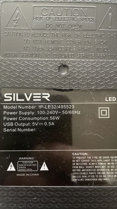 Kit lógico para TV Silver 32”
