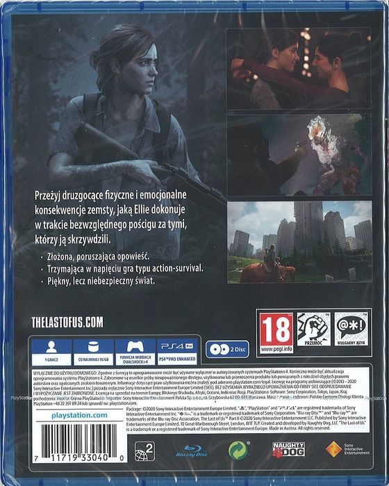 The Last of Us Part 2 PL (PS4) Gra nowa w folii