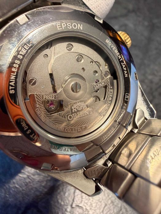 Zegarek Orient Contemporary Automatic Open Heart RA-AR0001S10B | Komplet i Gwarancja