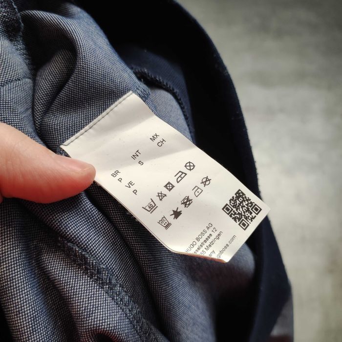 MĘSKA Bluza Elegancka Zip Stójka Bawełna Hugo Boss PREMIUM Classic