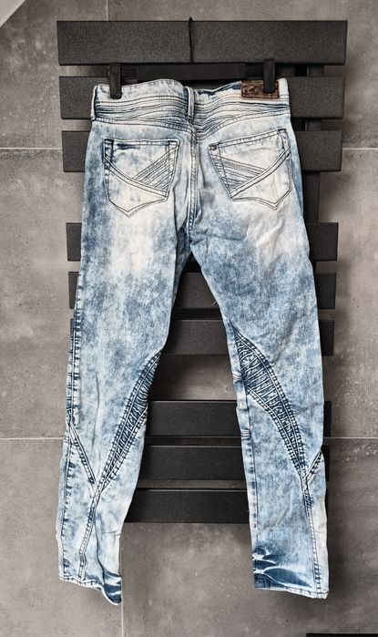 Jeansy spodnie jeansowe H&M  r S