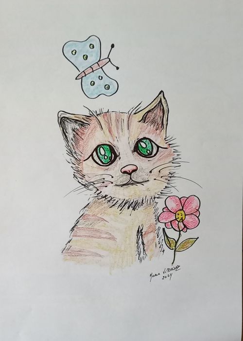 Ilustração por fotografia do seu animal de estimação