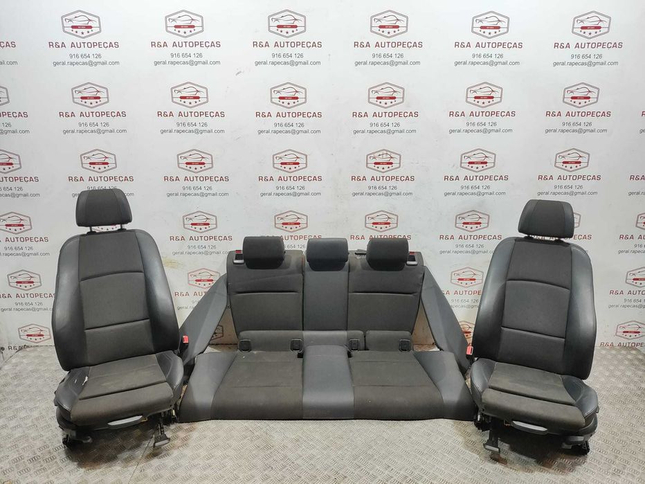 Conjunto Bancos Pele Tecido BMW Séire 1 E81 3 Portas Pack M 2007 a 2011 Original
